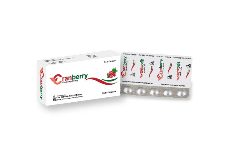 Capsule Cranberry 400mg (30pcs)